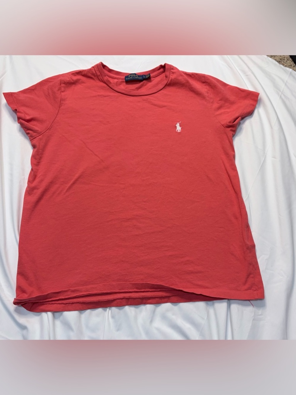 Youth Ralph Lauren Polo Red Crewneck Tee